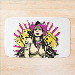 Wanted! Punk Girl Design Bath Mat