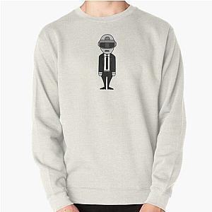 Daft Grey Punk Pullover Sweatshirt