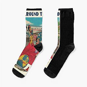 Daft Around The World Socks