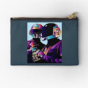 purple helmet good Zipper Pouch