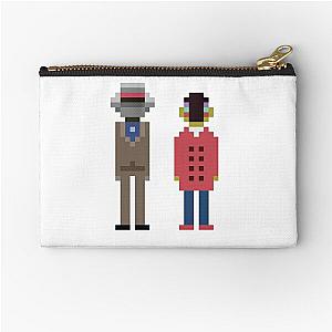 Daft Pixels Zipper Pouch