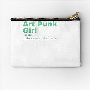 Art Punk  Girl - Art Punk  Zipper Pouch