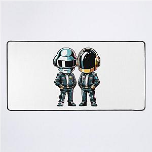 Daftpunk in Iconic Style Desk Mat