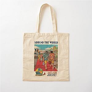 Daft Around The World Cotton Tote Bag