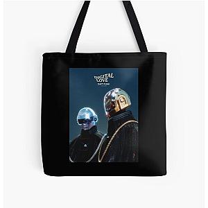 Daftpunk Digital Love All Over Print Tote Bag