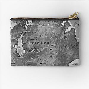 age dragon map - origins - rpg gamer gaming ancient warden spawn dark Zipper Pouch