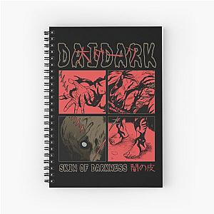 Zaha Sanko - DAI - DARK - Manga Design V1 Spiral Notebook