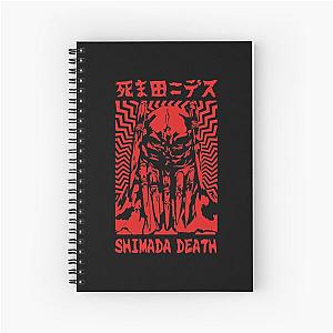 Shimada Death - DAI - DARK - Manga Design V3  Spiral Notebook