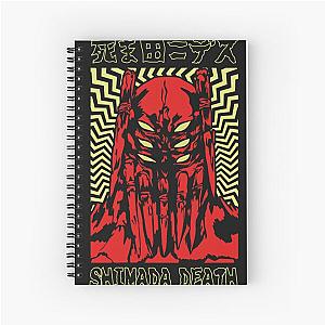 Shimada Death Dai Dark Manga Design V1of  Spiral Notebook