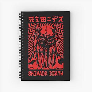 Shimada Death - DAI - DARK - Manga Design V3 Spiral Notebook