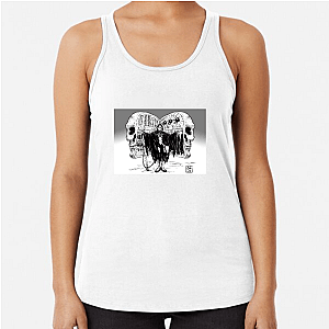 Dead Things Talk in Dai Dark Dai Dark Tank Tops