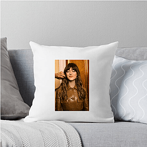 Daisy Mood: Cloudy & Bright Daisy Edgar Jones Pillows Cover