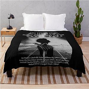Aurora World Tour Daisy Jones and the Six Merch Throw Blanket