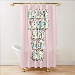 Daisy Jones and The Six Retro Shower Curtain