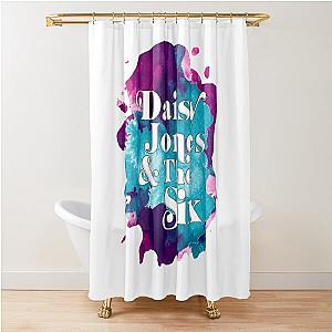 Daisy Jones and The Six T-Shirt, Aurora World Tour Unisex, Music Tour Vintage Singer, Gift For Fan Shower Curtain