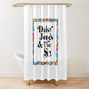 Daisy Jones and the Six shower curtain