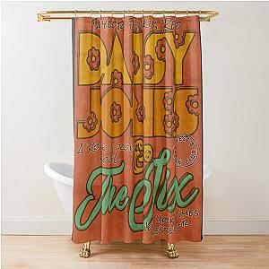 Daisy Jones And The Six - Rock Novel Shower Curtain