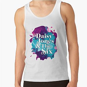 Daisy Jones and The Six Colour Retro Shirt The Aurora World Tour Unisex Music Tour Vintage Singer Gift For Fan Tank Top