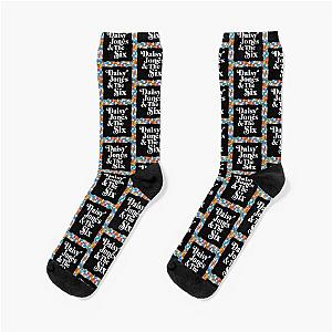 Daisy Jones and The Six with concert tickets Socks