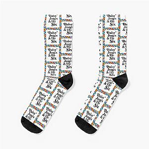 Daisy Jones and The Six with concert tickets Socks
