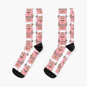 Daisy Jones and the Six wall art print digital download Socks