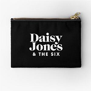 Daisy Jones and the Six white Zipper Pouch