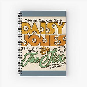 Daisy Jones And The Six - A Rock Novel Merch Spiral Notebook