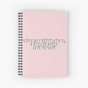 Daisy Jones and the Six Spiral Notebook
