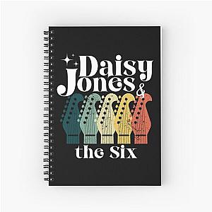 Daisy Jones and the Six band spiral notebook