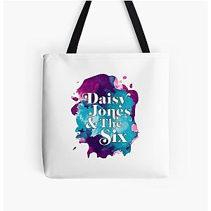 Daisy Jones and The Six Colour Retro All Over Print Tote Bag