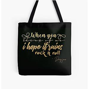 Daisy Jones and The Six lyrics All Over Print Tote Bag