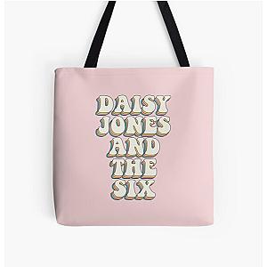 Daisy Jones and The Six Retro Print Tote Bag