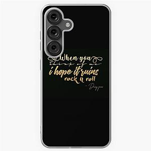 Daisy Jones and The Six lyrics Soft Case for Samsung Galaxy