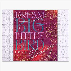 Dream Big Little Bird Love Daisy Jones And The Six Merch Jigsaw Puzzle