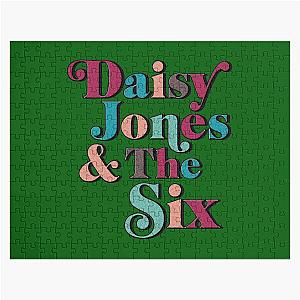 Daisy Jones and the Six Colour Retro Band Jigsaw Puzzle