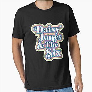 Daisy Jones and the Six Black Retro Band Essential T-Shirt