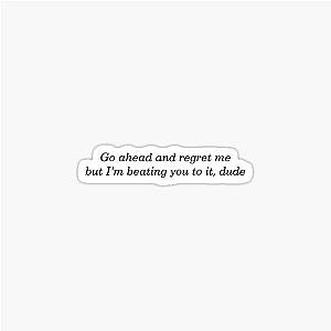 Regret Me - Daisy Jones and the Six Sticker