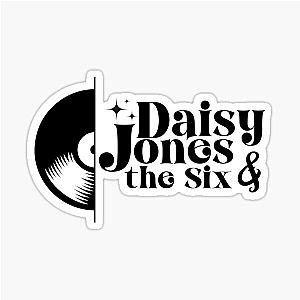 Daisy Jones and the Six Vinyl Record Sticker