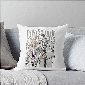 Daisy Jones and the Six Art Throw Pillow