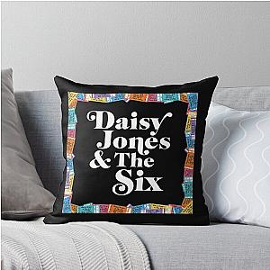 Daisy Jones and The Six with Concert Tickets Throw Pillow
