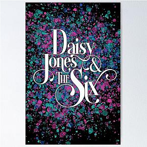 Daisy Jones and the Six Black Band Logo Poster