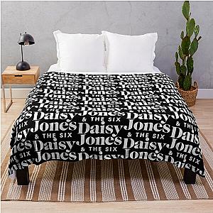 Daisy Jones and the Six White Throw Blanket