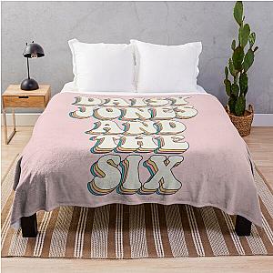 Daisy Jones and The Six Retro Throw Blanket