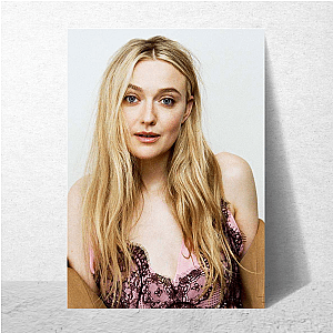 She Doesn’t Shout – She Shines Dakota Fanning Posters
