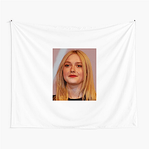Dakota Brings the Still Heat Dakota Fanning Tapestries
