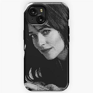 Dakota Johnson Black & White Portrait Made Of Points iPhone Tough Case