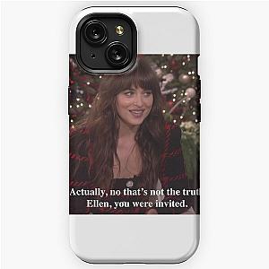 dakota johnson vs. ellen iPhone Tough Case