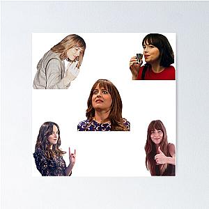 Dakota Johnson Sticker Pack Poster