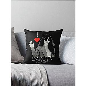  Dakota Johnson Throw Pillow