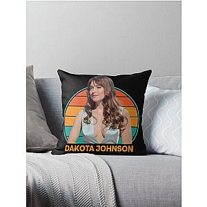  Dakota Johnson Throw Pillow